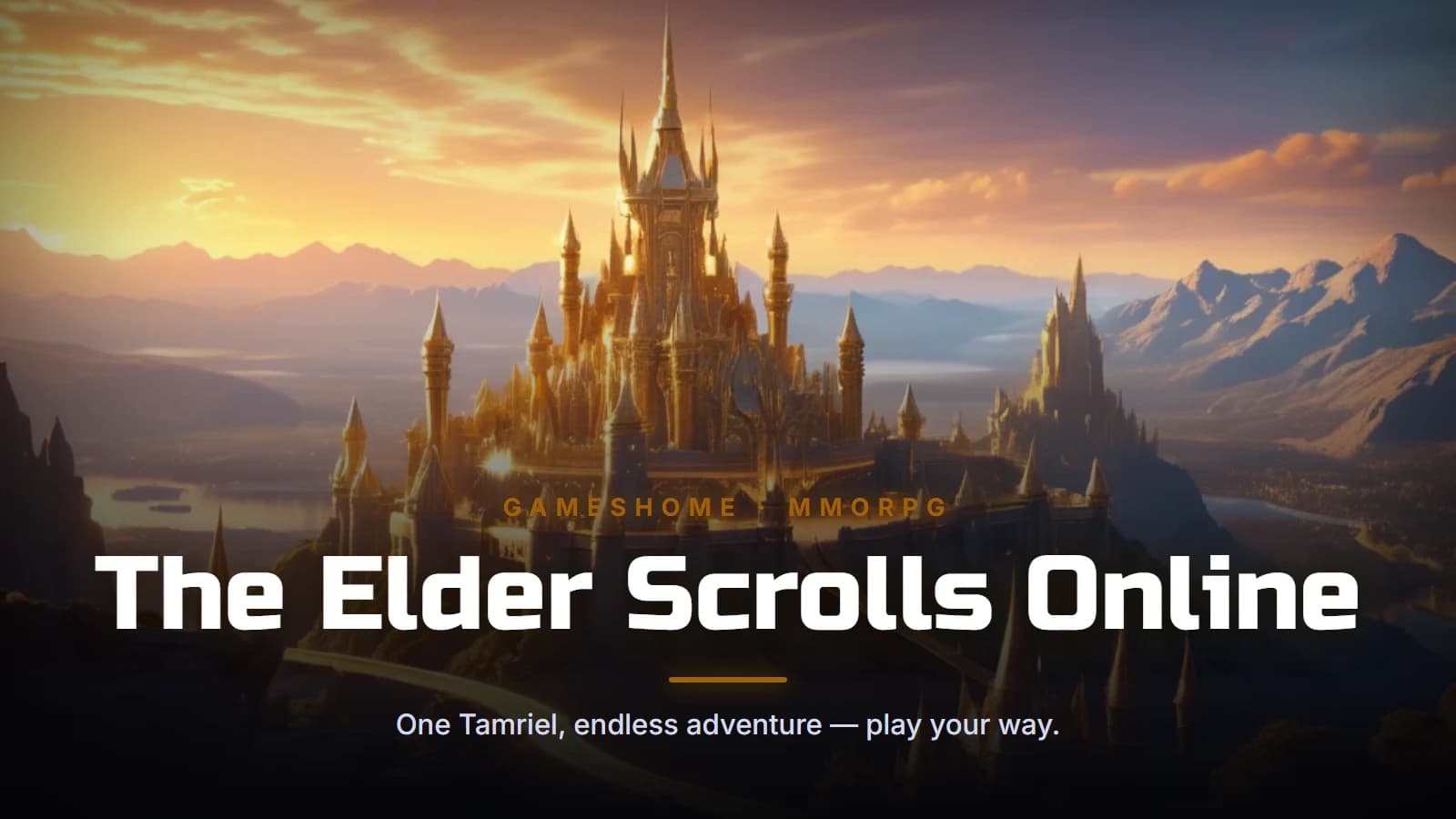 The Elder Scrolls Online